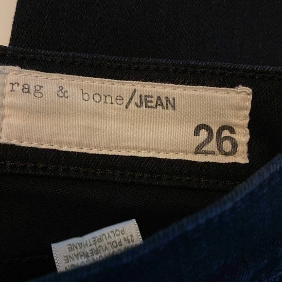Rag’n’Bone jeans ladies high-rise skinny jeans, size 26 color coal - Picture 5 of 11